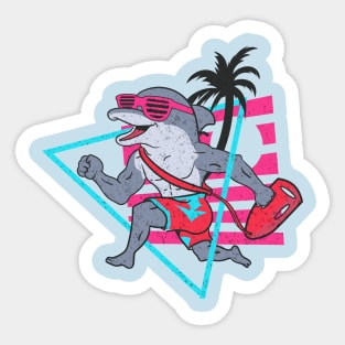 Baywatch dolphin Sticker